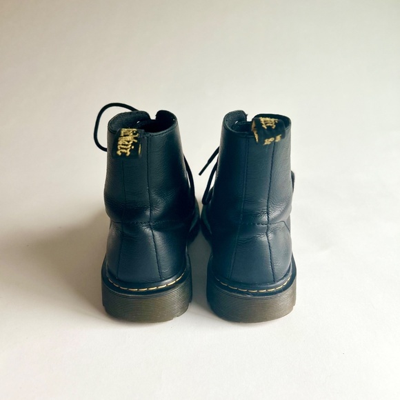 Men’s Dr. Martens Luana Black Leather Combat Boots size 9. - Picture 6 of 14